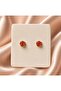 Ruby Glow Studs
