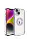 iPhone 14 Case with Camera Lens Protection, Logo Display, Slim and Lightweight - 2