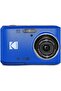 PIXPRO Friendly Zoom FZ45-BL 16MP Digital Camera with 4X Optical Zoom 27mm Wide Angle and 2.7" LCD Screen (Blue)