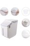 Extra Large 15KG Food Containers, Rice Containers to Store Dry Food, Cat/Dog Food Storage - 2