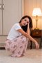 2-Piece Women's 100% Cotton Combed Single Jersey Women's Pajama Bottoms Set of Two - 6