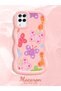 Samsung Galaxy A12 Compatible Case Camera Protector Pink Silicone Couple Phone Case Butterfly Pattern - 2