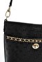 Black - Women's Shoulder Bag with Black Logo Sp1284 - 5