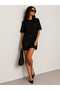 Spliced Crystal Stone Dress
