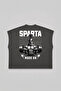 Gym Sporcu Sparta Mode on Printed Oversize Worker Boxy Fit Sleeveless Crew Neck T-Shirt - 2