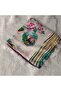 Handmade Needlework Writing, Scarf, Yemeni, Mevlit Cover, Head Cover, 4 Sides Embroidered, 100*100cm - 6