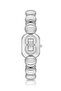 Oval Case Women Wrist Watch Silver Pink Color Pl-1596B4X - 4