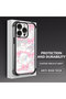 iPhone 16 Pro Compatible Transparent Back Four-Corner Reinforced Impact Protection Silicone Case - 3
