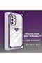 Samsung Galaxy A52/A52S Compatible Transparent Back Four Corners Reinforced Impact Protection Silicone Case - 3