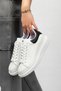 Spectra-01 Daily Lace-Up Orthopedic Women's Sneaker White Black