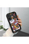 Vivo V60 Compatible Black Silicone Case Shockproof with Camera Protection