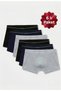 Men's Boxers, 95% Cotton 5% Elastane, 6-Pack Compact Boxer Pack