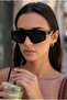 Bianca Sole Ultra Light Unisex Black Sunglasses with Uv400 Filter - 4