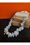 Marble Natural Stone Look Women's Necklace - 2