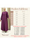 Giyık Is a Hijab-Style Full-Length Buttoned Outerwear Made of Strawberry Fabric. - 4