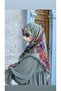Cotton Soft Alâ Pattern Scarf-Çağla - 4