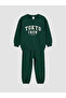 Lcw Baby Green Tokyo Printed Baby Boy Set - 2