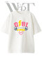 Girl Power Design Printed Unisex White Oversize T-Shirt