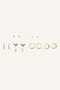Women's 6-Piece Earring Set I1397Axns