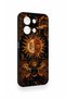 Redmi 15C 4g Compatible Mystic Sun Pattern Silicone Case - 3