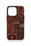 iPhone 13 Pro Compatible Vintage Carpet Pattern Silicone Case - 2