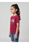 Girls Stay Pawsitive Maroon T-Shirt - 3
