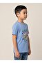 Boys Cool Robot Blue T-Shirt - 4