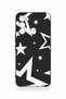 Tecno Spark 8C Compatible Black Mega Star Patterned Silicone Case - 2
