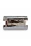 Metallic Tissue Box with Shiny Silver Design - 2