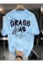Oversized Printed Men's T-Shirt - 100% Cotton Round Neck Short Sleeve Casual Streetwear Tee