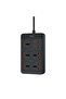 GS 500 11-in-1 Power Socket Extension, 5 AC Outlets, 4 USB-C, 2 USB-A, 20W PD Fast Charging, 3m UK Plug, 2500W - Black - 2