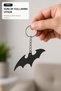 Black Keychain with Bat Figure – Bag and Key Accessory - 7