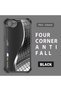 iPhone 16E/17E Compatible Transparent Back Four-Corner Reinforced Impact Protection Silicone Case