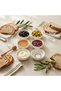 Palmiye 8 cm Set of 6 Porcelain Breakfast Presentation-Snack Bowls - 2