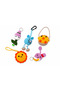 Set of 5 Knitted Keychains – Mixed Model Delivery – Hand-Knitted Look Bag and Key Accessory with Colorful Figures – 5 Pieces - 2