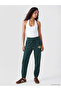 Green Los Angeles Printed Women's Jogger Sweatpants