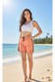 Women's 5-Pack Colorful Sports and Swim Shorts Set - 3