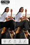2Pcs Women's Aura Series Tracksuit Bottom Double Pack Comfortable Fit Pocketed Sports Bottom Two Yarns Polyviscon - 4