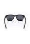 Legion Men's Polarized Square Sunglasses | Matte Black Frame with Smoke Black TAC Polarized UV400 Lenses - 2