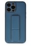 Concepta iPhone 13 Pro Case Coco Leather Stand Cover - (191725) Blue