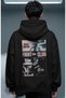 Movie Fight Club Tyler Durden Back Printed Unisex Oversize Premium Hoodie