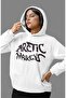 Arctic Monkeys Music Group Back Printed Unisex Oversize Combed Cotton Hoodie - 4