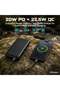 10000mAh Ultra-slim power bank - 22.5W Super Fast Charging & 20W PD Charging, LED digital display, pocket-sized portable charger for iPhones and Android devices- Black - 3