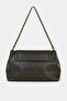 Women's Chain Strap Hand and Shoulder Bag for Daily Use, Stylish Flap Bag - 5