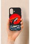 Omix X600 Compatible Red Sun Whale Patterned Silicone Case