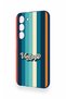 Samsung S23 Compatible Vintage Patterned Silicone Case - 3