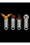 Harry Potter Themed Bookmark Set of 4 – Decorative Bookmark Set - 4