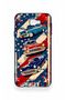 Samsung J7 Prime Compatible American Chevrolet Patterned Silicone Case - 2