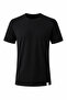 Black Crew Neck Short Sleeve Slim Fit Cotton T-Shirt 1011265166 - 2