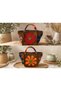 Colorful Flowers Straw Bag - 3